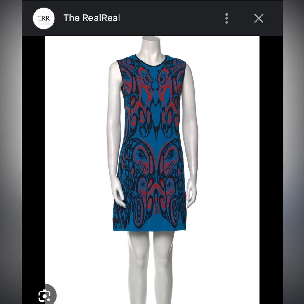 RVN Bird Print Dress